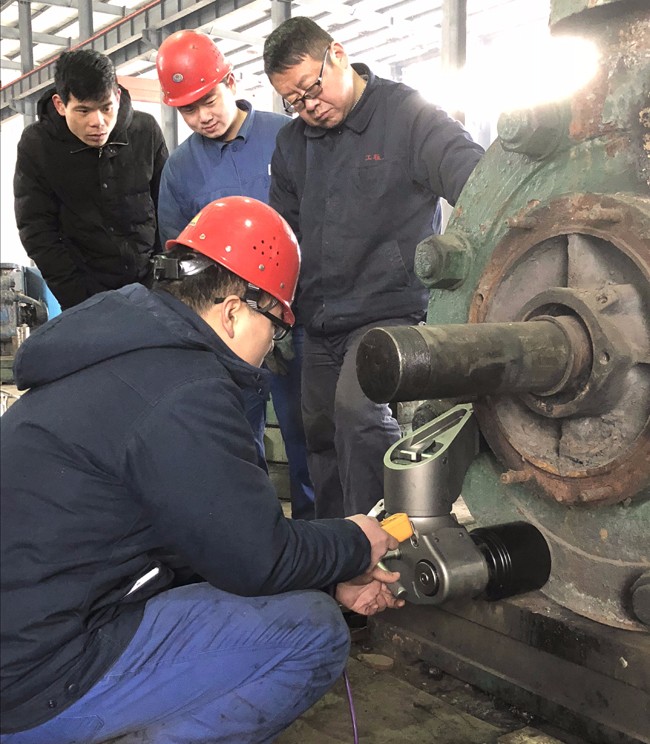 平顶山某国企阀门厂现场